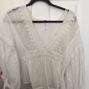Free People Drive You Mad Blouse